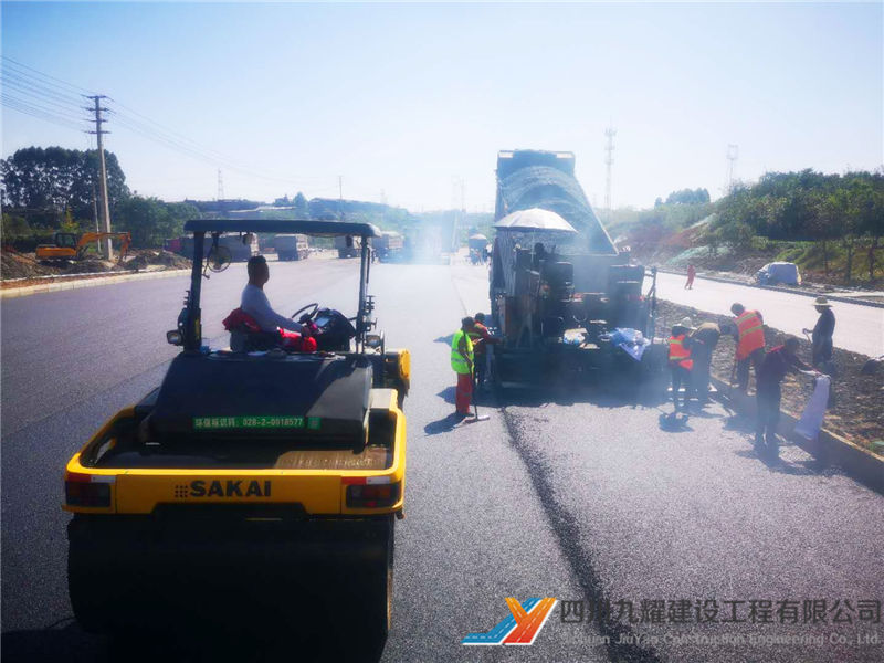 新津县科西路路面工程