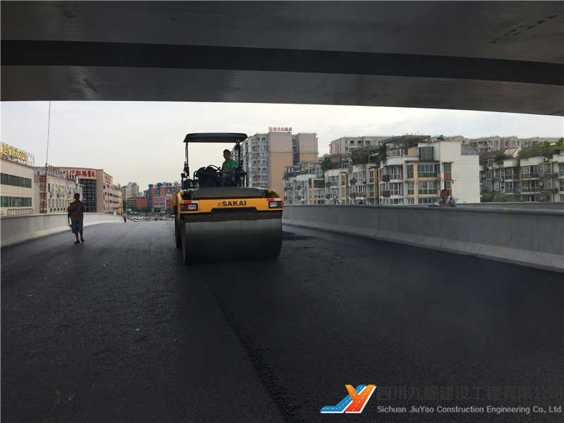 成都武侯区2.5环钢桥面工程
