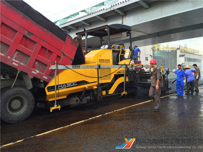 成都武侯区2.5环钢桥面工程