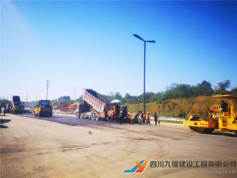 新津县科西路路面工程