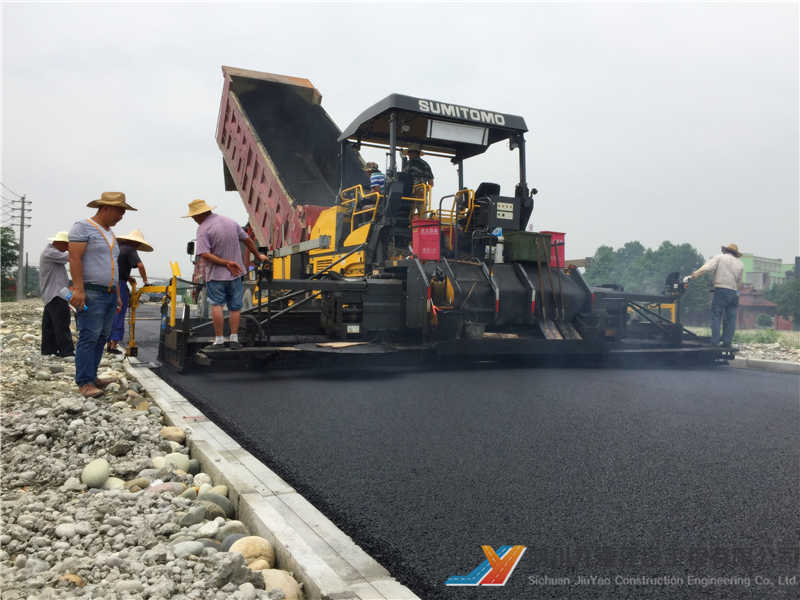 崇州羊马新城市政道路施工